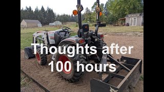 Thoughts after 100hrs w/ Bobcat CT2025 Compact Tractor