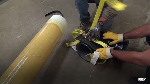 8"-16" Fiberglass Pipe Installation with Manual Come-Along