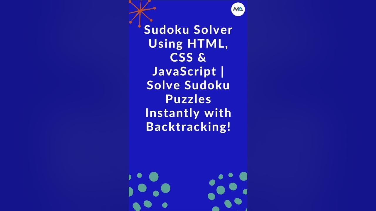 🧩 Solve Sudoku in 60 Seconds! ⏱️ (HTML, CSS, JavaScript) 🎯 #shorts ...