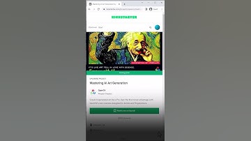 #shorts How to Sign up for the Kickstarter Campaign?
