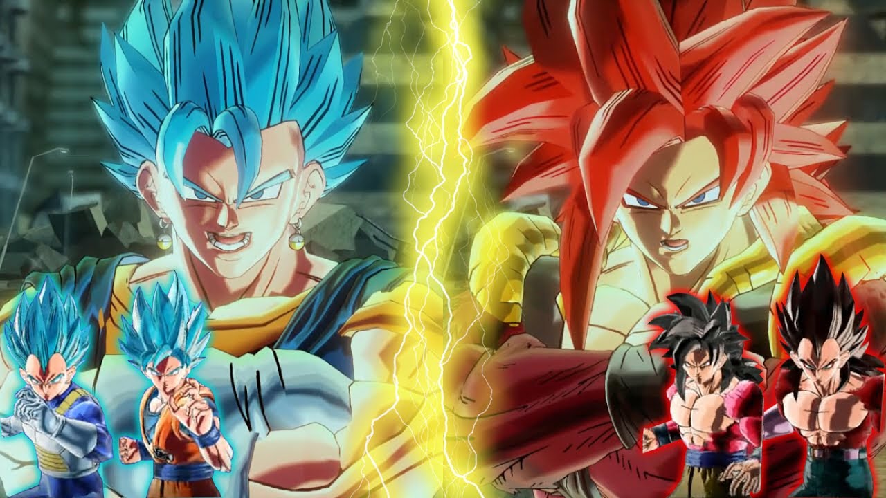 VEGITO BLUE vs Super Saiyan 4 GOGETA