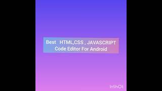 HTML , CSS , JAVASCRIPT Best 6 Code Editors For Android screenshot 4