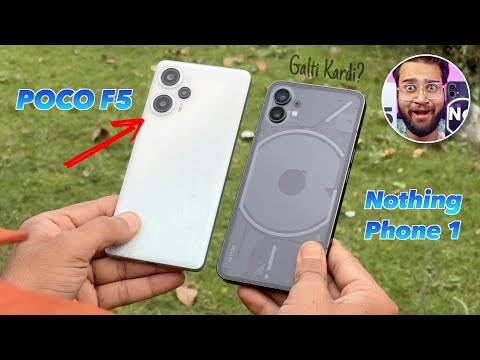 POCO F5 vs Nothing Phone 1 *Full Comparison* ⚡ OMG Ye Nai Socha Tha? 😱