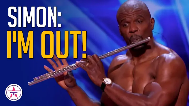 Simon Cowell STORMS OFF After Terry Crews Plays Fl...
