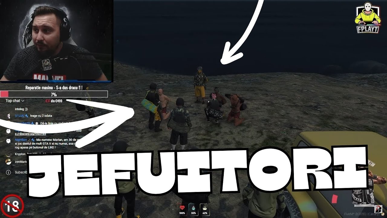 BESTIALU PRINDE TREI JEFUITORI PE FPLAYT CAYO II LACHESTE SI II IARTA ?!