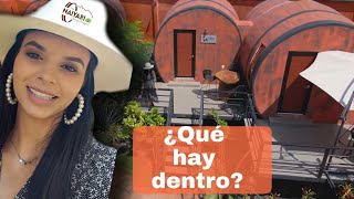 Hotel con habitaciones de Barricas Gigantescas!!!
