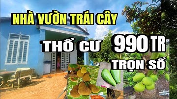 Chị dương bán gấp nhà vườn, trái cây, thổ cư, 990tr, tại Huyện Cẩm Mỹ, Đồng Nai