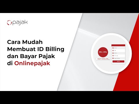 Cara Mudah Membuat ID Billing dan Bayar Pajak di OnlinePajak