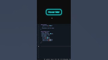 Glowing Effect Button using Pure HTML & CSS 🔥✨| #code #htmlcss #webdesign #coding