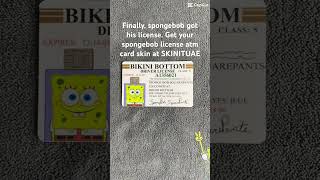 atmcard spongebob dubai uae