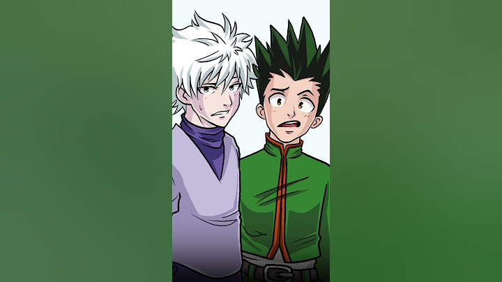 Killua and Gon avoid Hisoka