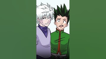 Killua and Gon avoid Hisoka