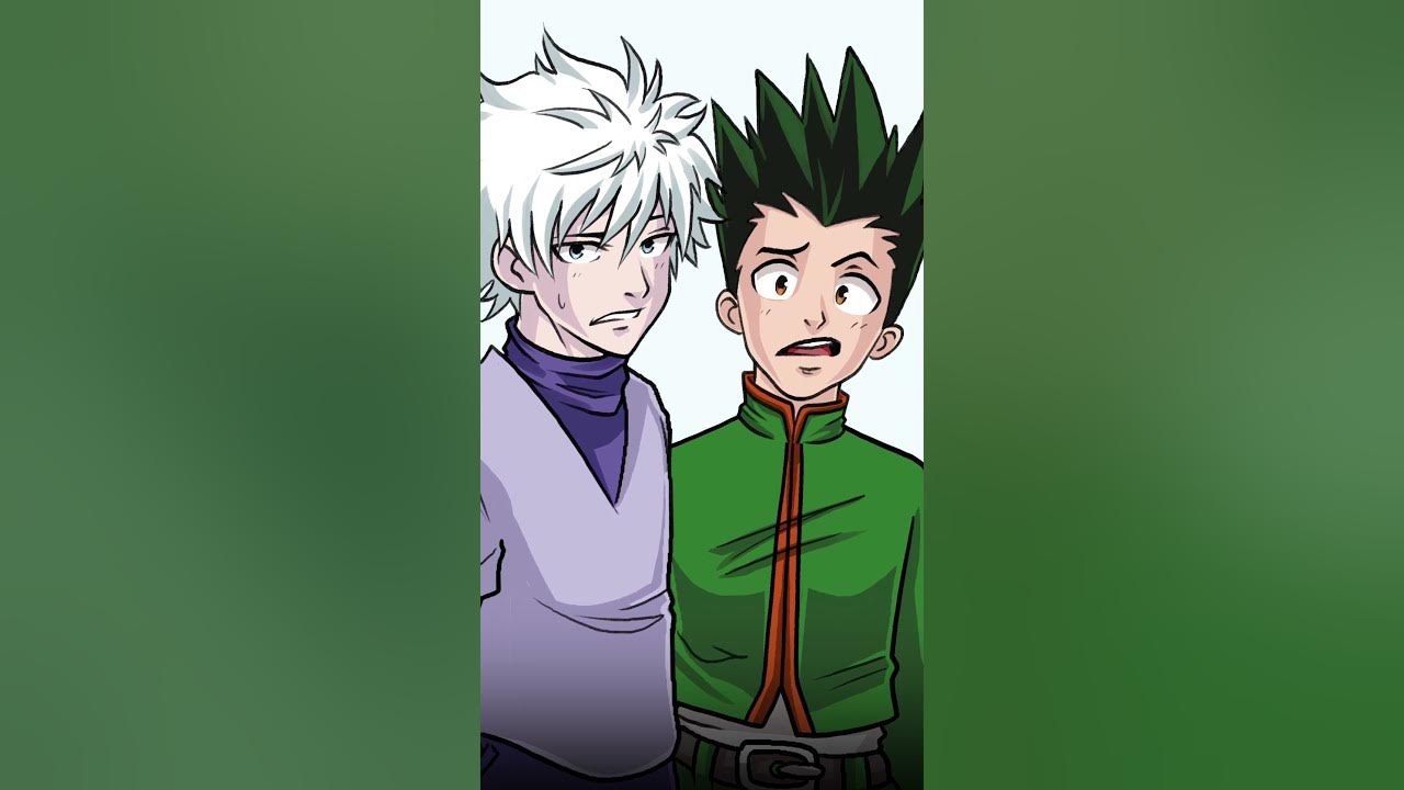 Killua and Gon avoid Hisoka 