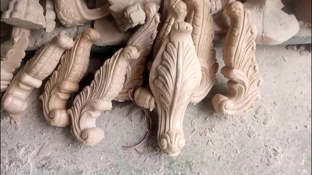 DIY-Mold and Casting to Make sofa leg with Fiberglass | cupboard border design