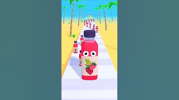 Juice Run Lvl.103 - Growing Bigger With Every Bottle 🍹🔥 #shorts #games #juicerun #viral
