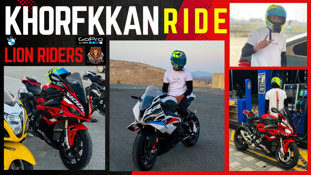 Lion Riders’ First Long  Ride to Khorfakkan 🦁 | Dubai 