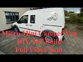 Micro camper Camper conversion Ford Transit Connect LWB high roof   Van Life