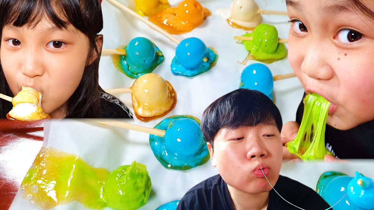 탕후루 지구젤리 스포츠볼젤리 테니스공 야구공 축구공 농구공 Jelly Tanghulu Sportsball tennisball baseball Soccerball basketball