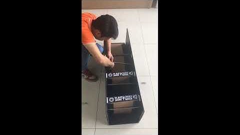Caiyijie Printing Company Floor Display Installation-Convenient& Labor Saving