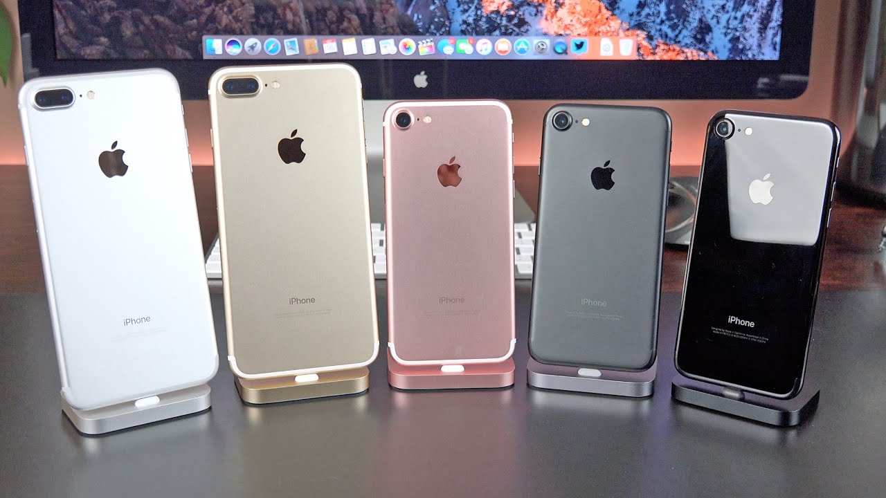 Apple iPhone 7 y iPhone 7 Plus - Revisión comparativa (todos los colores)