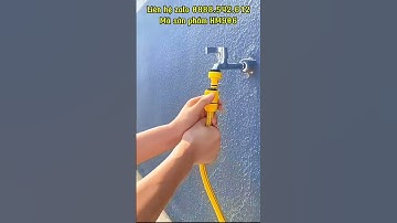 Vòi xịt tưới tăng áp lực nước , đa năng tưới cây rửa xe  Zalo 0888.542.612