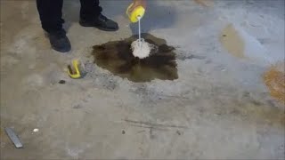 Remove Tough Oil Stains From Concrete Driveway   Nothing Works Except ..