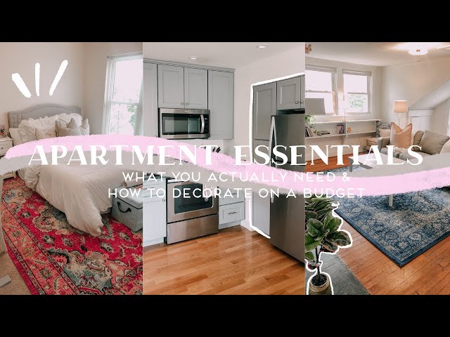 College Apartment Essentials/ DIY Room Decor - Amyl Jaylen