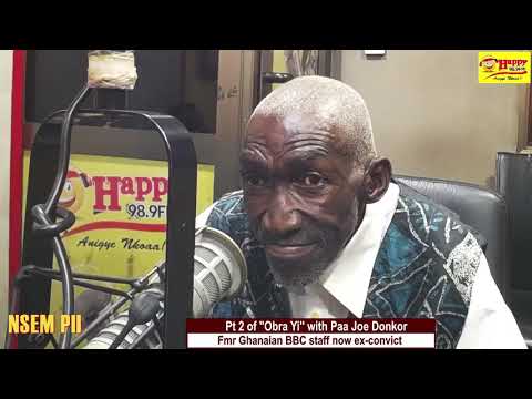 Pt 2 Of Obra Yi With Fmr Ghanaian BBC Staff Who Worked With Pablo Escobar Now Ex Convict