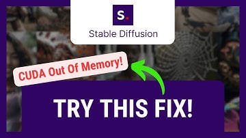 How to Fix Stable Diffusion Runtime Error CUDA Out of Memory
