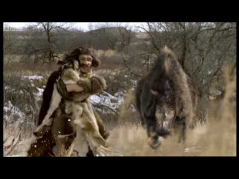 Neanderthal vs. Woolly Rhino - Explore - BBC