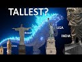 Godzilla -1.0 SIZE COMPARISON VS TALLEST STATUES | Upcoming Tallest Statues