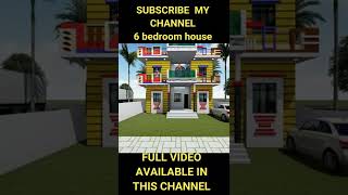 6 bedroom house design short