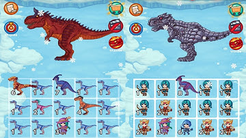 Merge Master Dinosaur Battle  - Kong Vs Godzilla, Gameplay Walkthrough _ Max Level