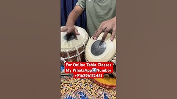 Tabla Tirkit Lesson