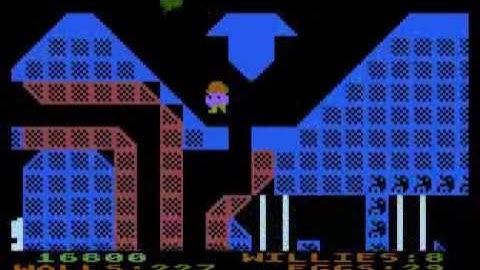 ATARI XE/XL GAME:  HARDHAT WILLY