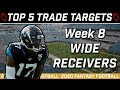 Week 8 Wide Receiver Trade Targets || Trade Strategy || 2020 Fantasy Football Advice