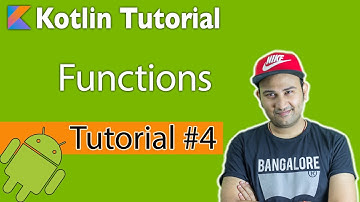 Kotlin tutorial #4 | Functions in Kotlin | no more "void" return type (Hindi)