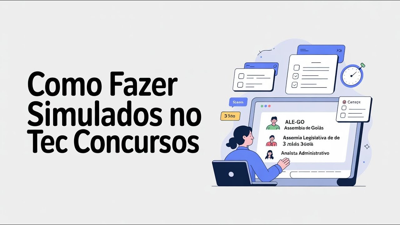 Como Criar Simulados no TEC Concursos - Prof. Guilherme Spíndola te ensina