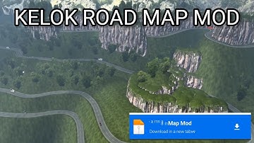 MAP MOD BUSSID Kelok road map mod || 2024 bus simulator Indonesia bussid #bussid  #mod_map_bussid