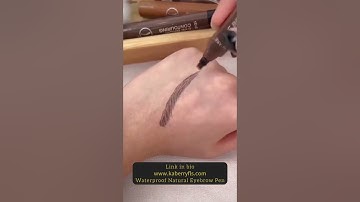 3D Waterproof Microblading Eyebrow Pen | Long-Lasting Tattoo Pencil