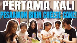 The Onsu Family - Pertama kali PESAAWON bikin Cheese Cake!