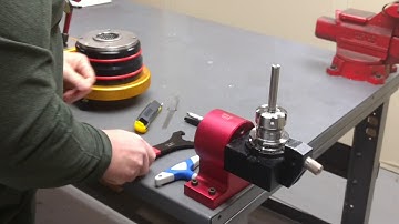 HER32 Collet Assembly in STD Collet Chuck, TIR check less than 2 Microns!