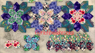 Honeycombs in English Paper Piecing | EPP Tutorial
