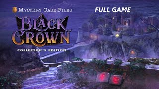 MYSTERY CASE FILES BLACK CROWN CE FULL GAME Complete walkthrough gameplay - ALL COLLECTIBLES + BONUS