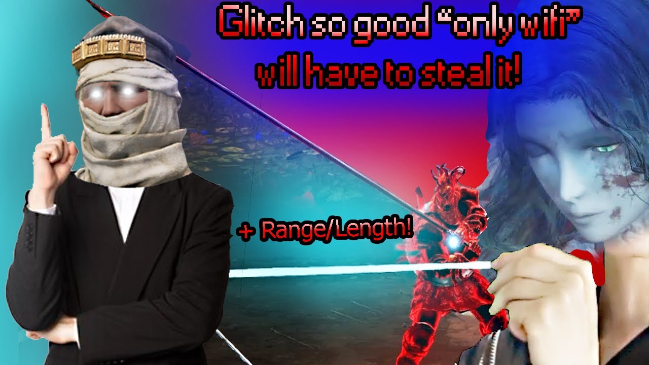 The GOLF CLUB GLITCH in ELDEN RING PVP (Crazy Glitch) (INCREASE RANGE AND LENGTH)