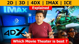 Which Movie Theater is Best for You ? | 4DX vs IMAX vs 3D vs ICE vs 2D Explained | Biztalk