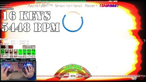 gravitational revert (changed) x1.5 65 to 100 percent 16 keys