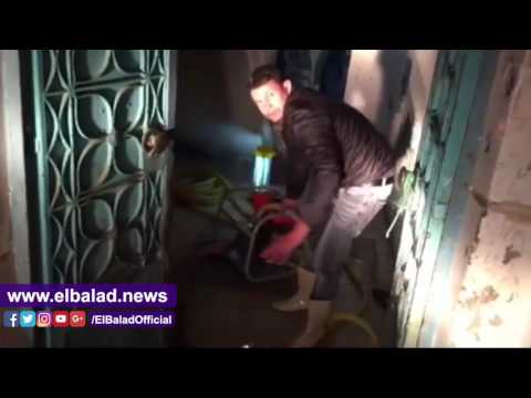 صدى البلد الصرف الصحي ي حاصر منازل برج مغيزل بكفر الشيخ