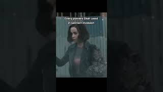 Powers used by Gia'h (kinda cringe tho) | #marvel #secretinvasion #emiliaclarke #nickfury #trending