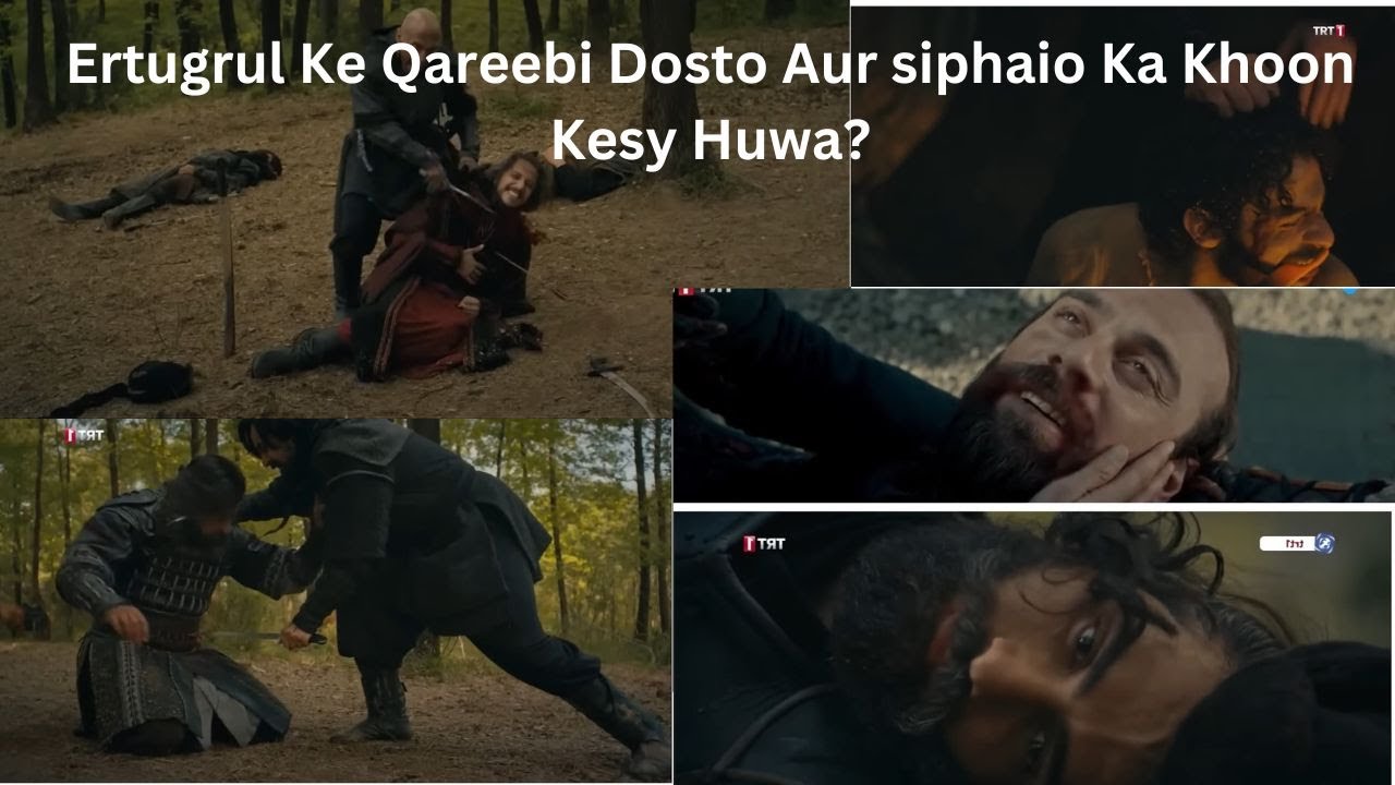 Dirilis Ertugrul Ghazi Mangol Commander Kill Ertugrul Commander AND Dogan Death Scene